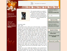 Tablet Screenshot of harrison-smith.memory-of.com
