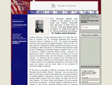 Tablet Screenshot of fred-silverman.memory-of.com