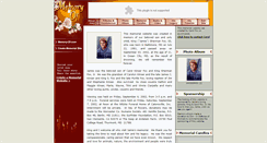 Desktop Screenshot of kingfoxiii.memory-of.com