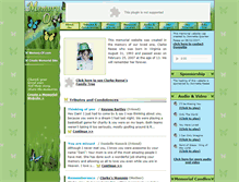 Tablet Screenshot of clarkedani-reese.memory-of.com