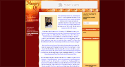 Desktop Screenshot of kristopher-johnson.memory-of.com