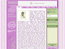 Tablet Screenshot of linda-collins.memory-of.com