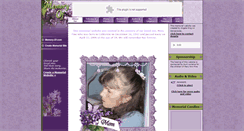 Desktop Screenshot of mary-fine.memory-of.com