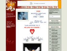 Tablet Screenshot of mjsuarez.memory-of.com