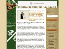 Tablet Screenshot of joseph-ferrini.memory-of.com