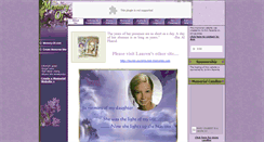 Desktop Screenshot of lauren-pacenta.memory-of.com