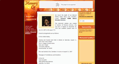 Desktop Screenshot of florence-amonoo.memory-of.com