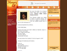Tablet Screenshot of florence-amonoo.memory-of.com