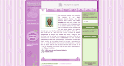 Desktop Screenshot of francis-caines.memory-of.com