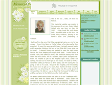 Tablet Screenshot of dylan-mcneil.memory-of.com