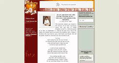 Desktop Screenshot of iyanuoluwa-carew.memory-of.com
