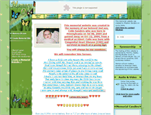 Tablet Screenshot of colin-bryan-sanders.memory-of.com