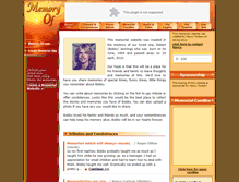 Tablet Screenshot of bobby-jennings.memory-of.com