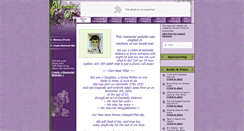 Desktop Screenshot of cheri-kaye-miller.memory-of.com