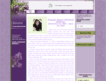 Tablet Screenshot of kassia-bolivar.memory-of.com
