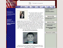 Tablet Screenshot of jordanordal.memory-of.com