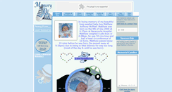 Desktop Screenshot of matthew-mcphail.memory-of.com