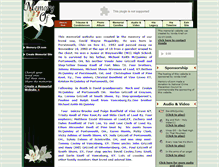 Tablet Screenshot of david-mcquinley.memory-of.com