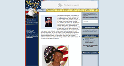 Desktop Screenshot of lance-corporal-eric-herzberg.memory-of.com