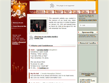 Tablet Screenshot of helen-hardie.memory-of.com