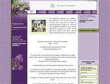 Tablet Screenshot of demi-cuccia.memory-of.com