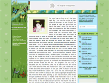 Tablet Screenshot of amanda-ickes.memory-of.com