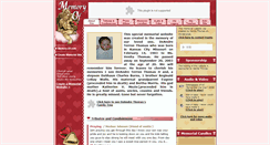 Desktop Screenshot of deandre-thomas.memory-of.com