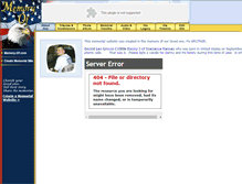 Tablet Screenshot of danny-groves.memory-of.com