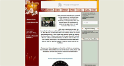 Desktop Screenshot of billy-young.memory-of.com