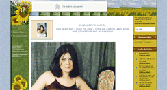 Desktop Screenshot of elizabeth-mayol.memory-of.com