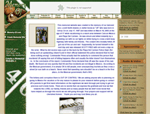 Tablet Screenshot of lovell-adams-jr.memory-of.com