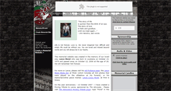 Desktop Screenshot of lance-morel.memory-of.com