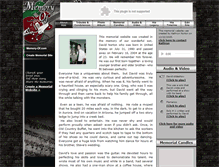 Tablet Screenshot of david-norton.memory-of.com