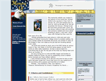 Tablet Screenshot of michael-holford.memory-of.com