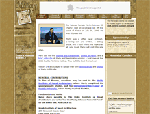 Tablet Screenshot of martyjohnson.memory-of.com