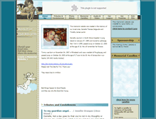 Tablet Screenshot of danielle-delgaudio.memory-of.com