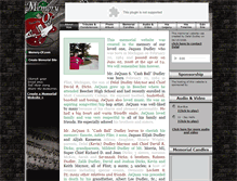 Tablet Screenshot of jaquandudley.memory-of.com