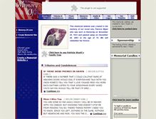 Tablet Screenshot of patricia-wyatt.memory-of.com