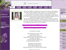 Tablet Screenshot of misha-singletonmonce.memory-of.com