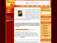 Tablet Screenshot of jason-beggs.memory-of.com