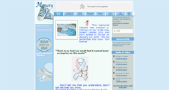 Desktop Screenshot of joeymyangel.memory-of.com