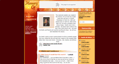 Desktop Screenshot of my-dustin-boo.memory-of.com