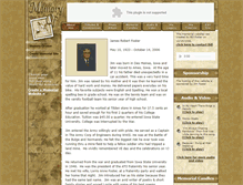 Tablet Screenshot of jamesrfoster.memory-of.com