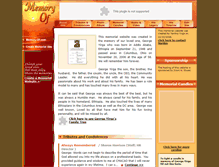 Tablet Screenshot of georgeyirga.memory-of.com