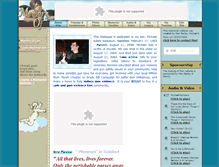 Tablet Screenshot of michael-hampson.memory-of.com