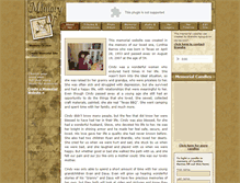 Tablet Screenshot of cynthia-barros.memory-of.com