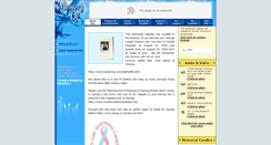 Desktop Screenshot of georgejosephsimons.memory-of.com