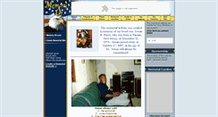 Desktop Screenshot of jowandavis.memory-of.com
