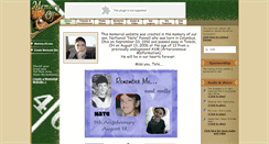 Desktop Screenshot of natepannell.memory-of.com