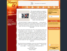 Tablet Screenshot of kennethjenkins-ii.memory-of.com